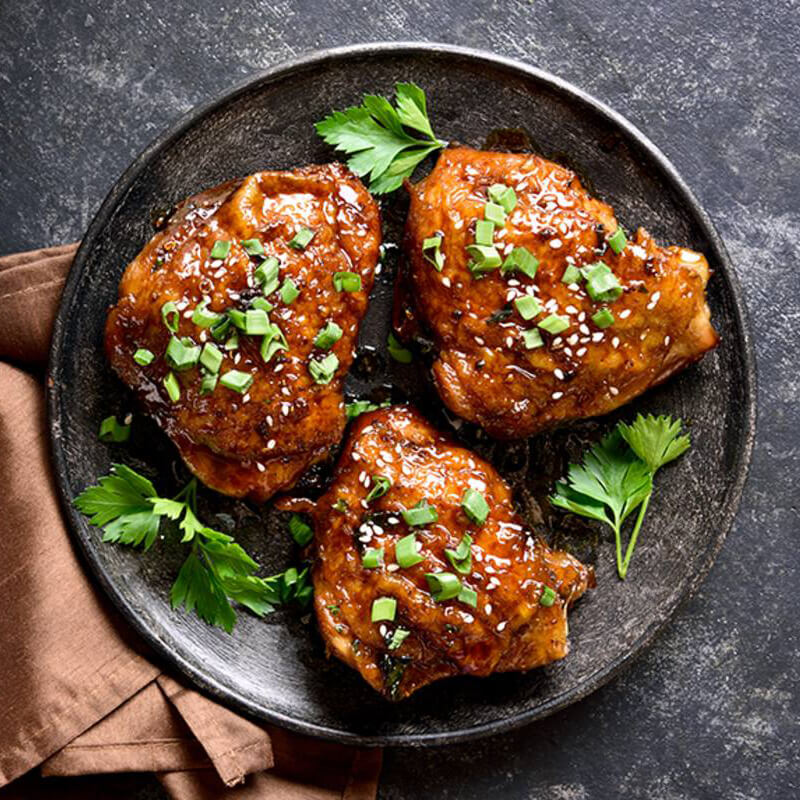 مرغ تند عسلی